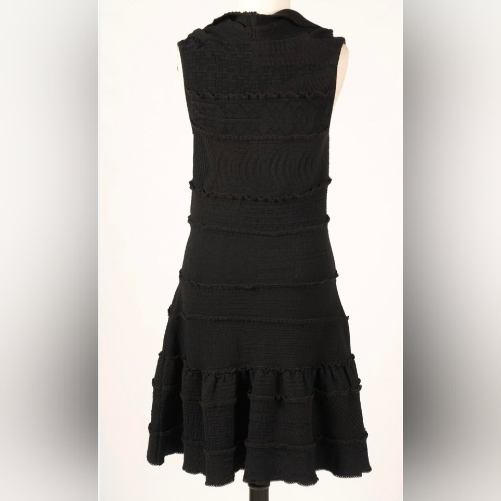 CHANEL Vintage 2007 Black Knit Dress EU Size 40 US 8/10 - Picture 2 of 8